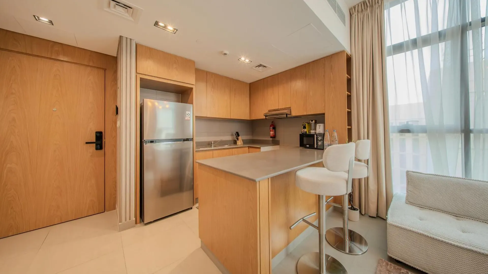 아파트 1Br The Artists Home By Bluecloud Holidays 샤르자 아랍에미리트